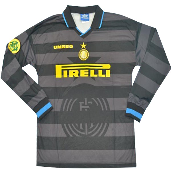 Trikot Inter Milan Auswarts Ml 2013/14 Grau Fussballtrikots Günstig